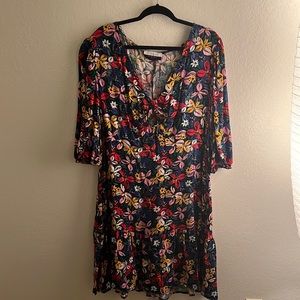 Floral fun 🤩 tropical inspired dress by Eloquii Elements size 1X